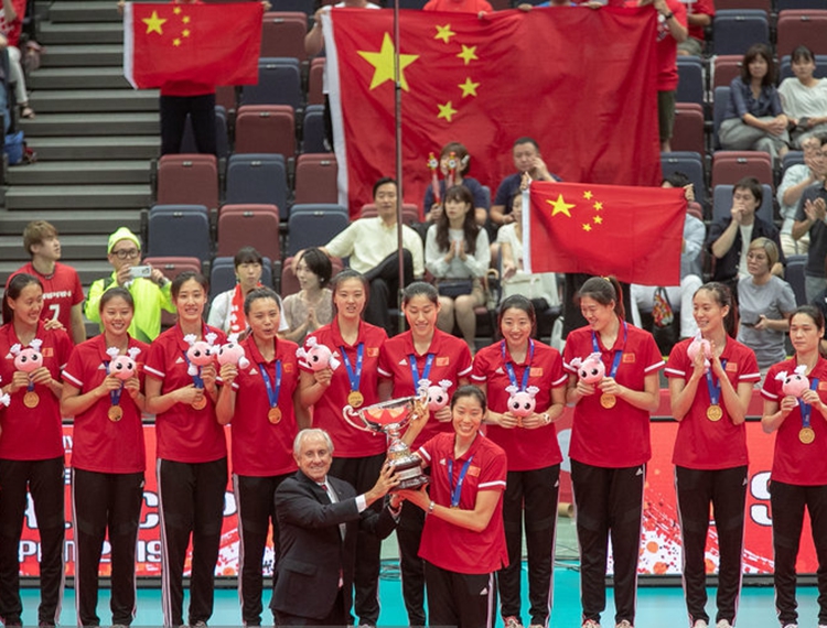 2019年女排世界杯：中国队11战全胜卫冕冠军，美国队亚军，俄罗斯队季军
