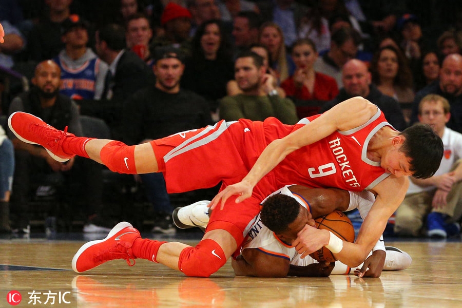 周琦NBA生涯首分、首罚球、首运动战得分，来了！