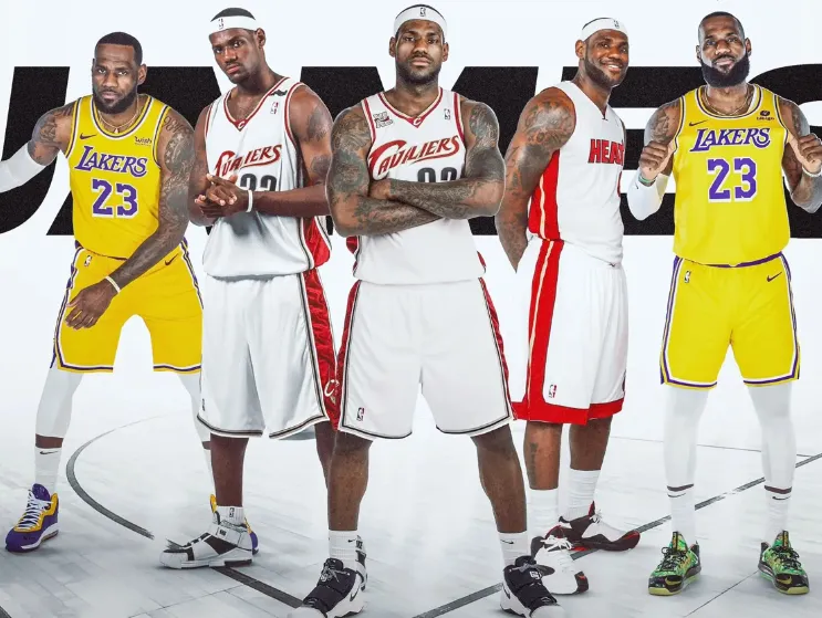 詹姆斯创造NBA历史：唯一一位职业生涯打过5个位置的球员