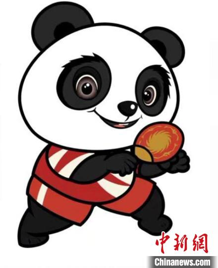 2023成都国际乒联混合团体世界杯吉祥物乒乒正式亮相，大熊猫设计灵感引关注